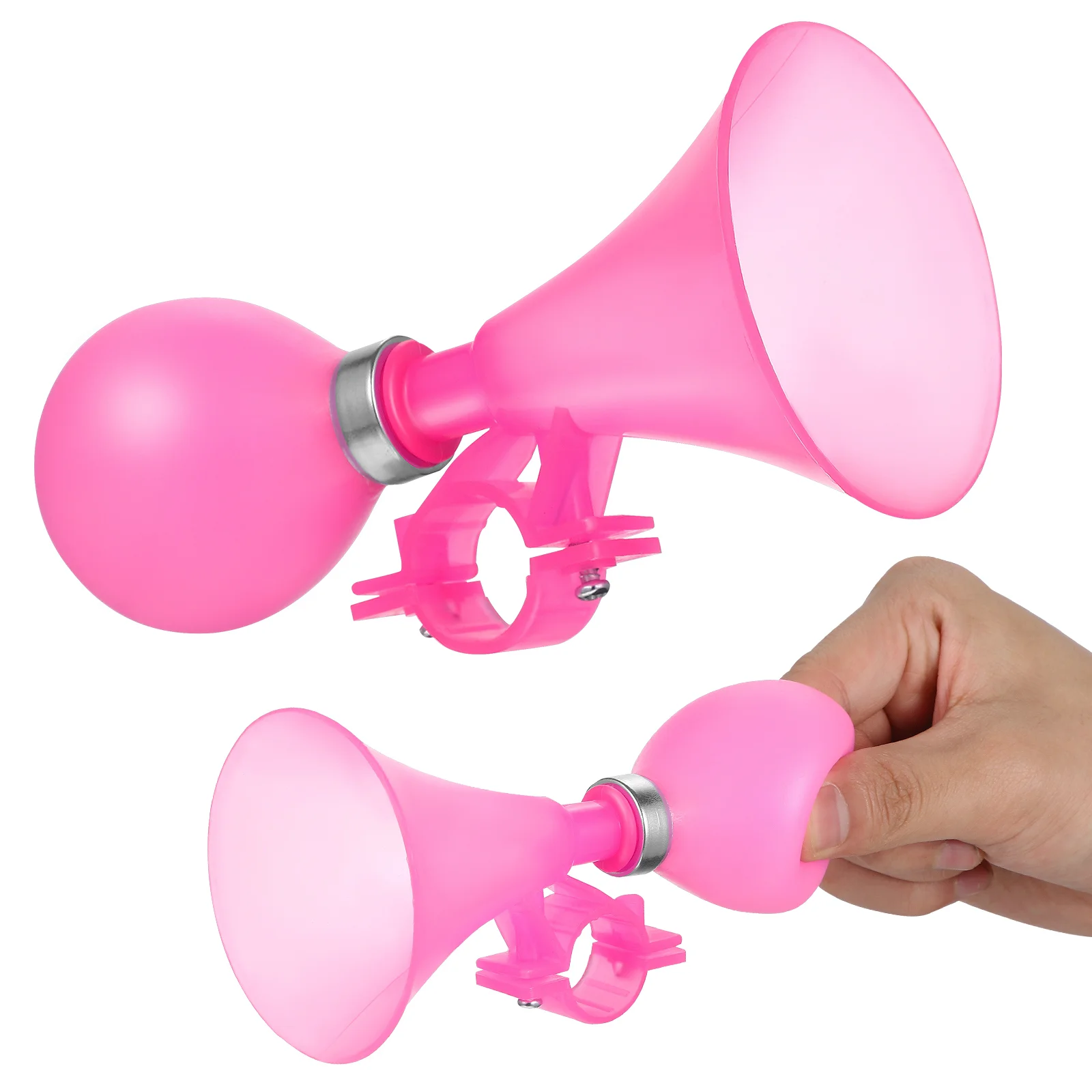 Trumpet Bike Horns Bicycle for Adults Loud Bell Kids Pink Girls Bells Mini Air Skateboard Accessories