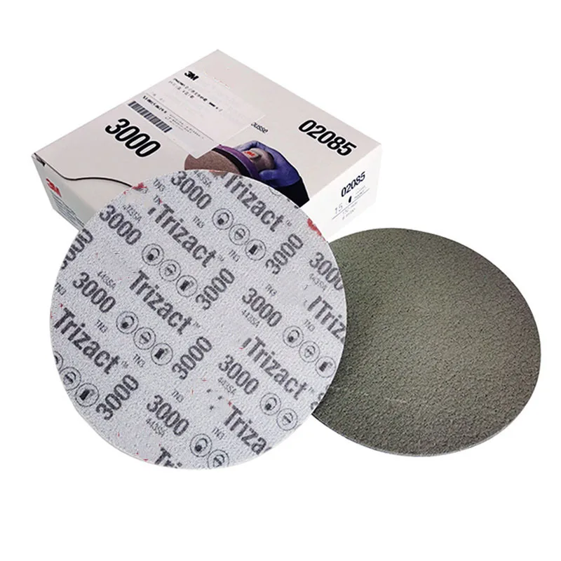 

Шлифовальный бумажный диск, шлифовальная губка, точное фрезерование, фотография, устройство для краски, автомобильный продукт, Trizact P3000 или P5000