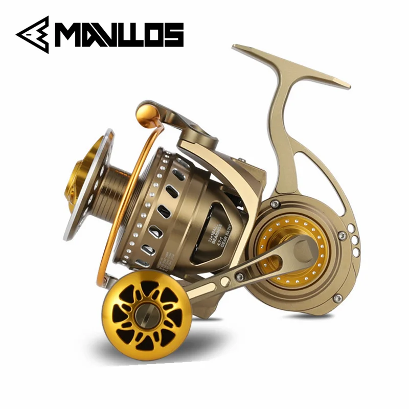 Mavllos Boat Jigging Reel Ratio 4.71 Brake Force 30kg Preservative Stainless Steel Bearings