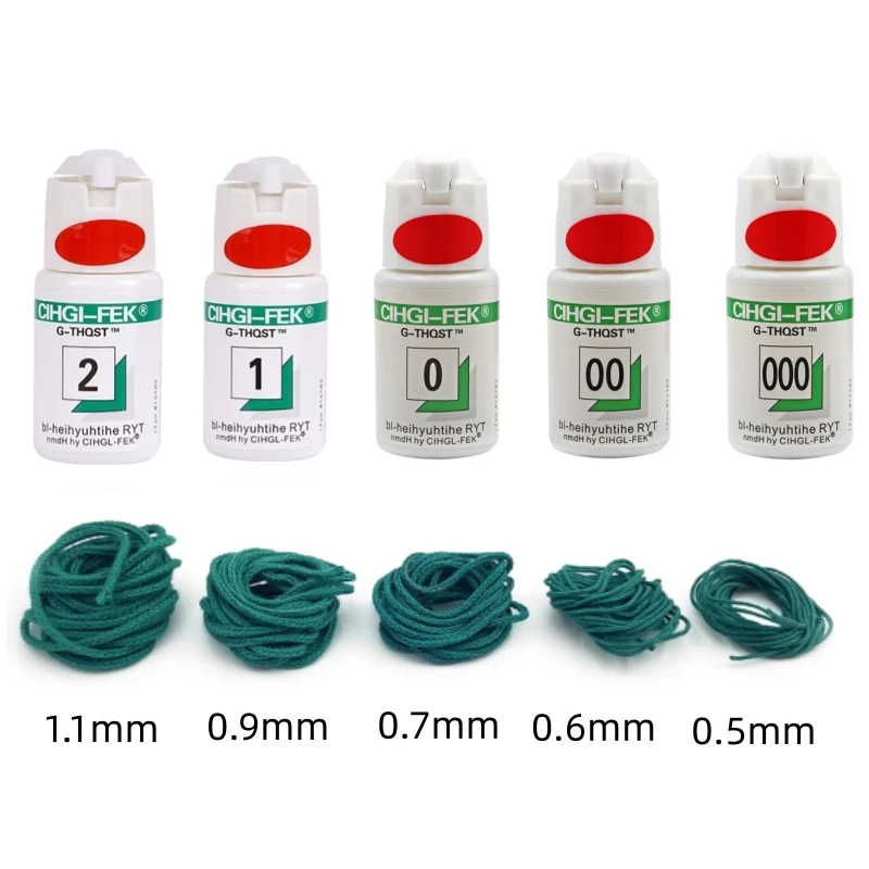 Dental-Disposable-Gingival-Retraction-Cord-Thread-Knitted-Plain-Cotton ...