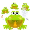 Hot selling Frog Crab Bubble Machine Music Bath Electric Bubbles Bathtub Soap Automatic baby Bathroom Toy for Children brinquedo 2