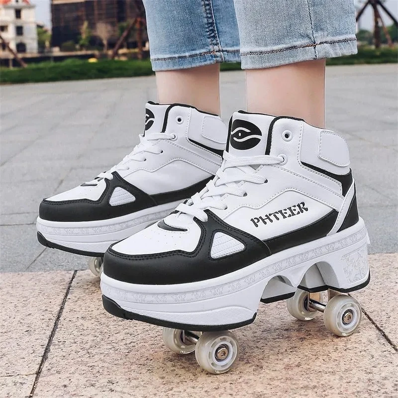 deformation-roller-skates-double-row-skates-skate-shoes-parkour-sports-shoes-skateboard-shoes-children-men-women-unisex-sneakers