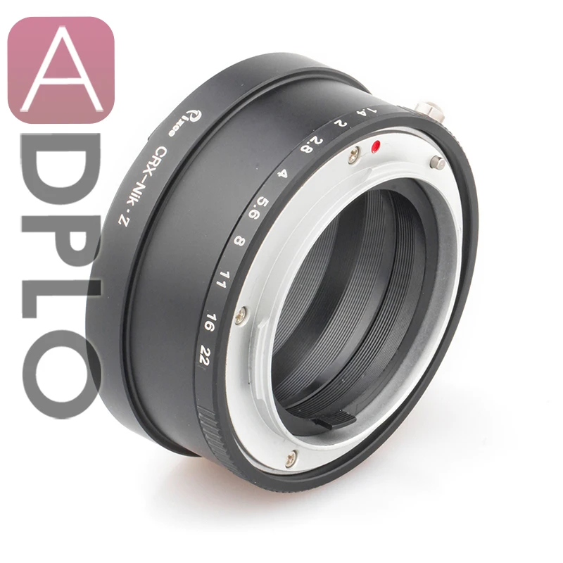 Pixco Per Il Crx-Z6 Z7 Anello Adattatore Per Montaggio Su Obiettivo Per Obiettivo Contarex Crx Adatto Per Fotocamera Nikon Z Mount Z6 Z7