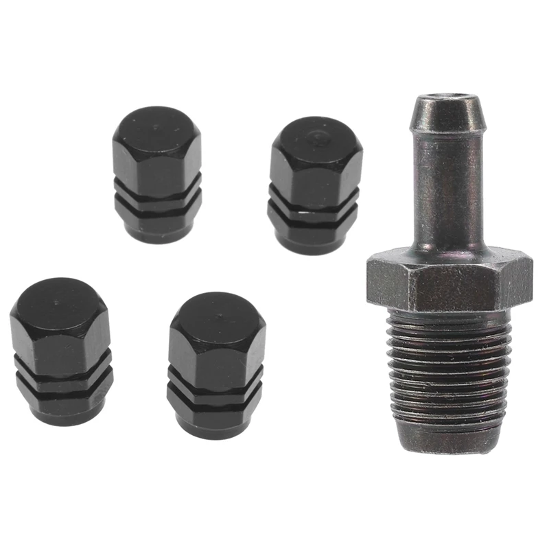 4 Pcs Valve Caps For Tires Of Bicycle, Motorcycle & 1 Pcs 12204 22051