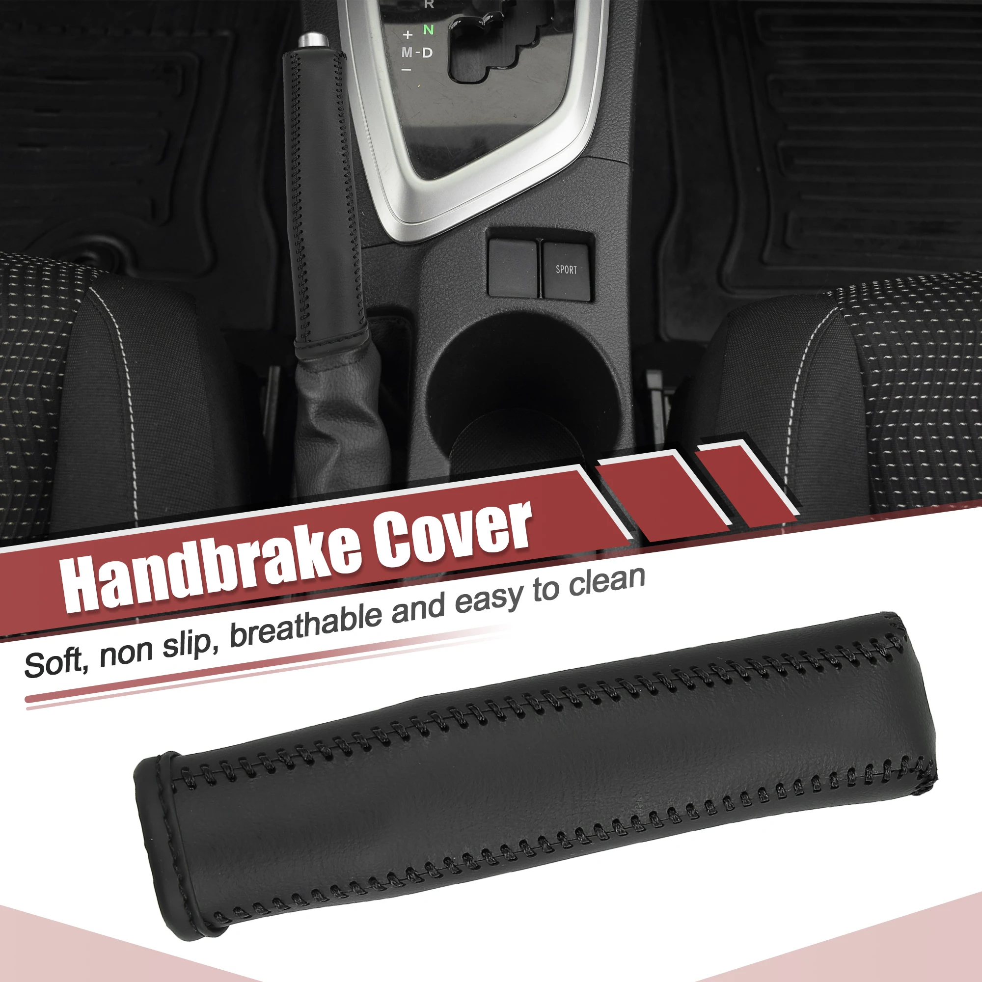 Car Handbrake Cover Protector for Toyota Corolla RAV4 2014 2015 Handle Sleeve Car Interior Accessories hand brake cover car interior accessories