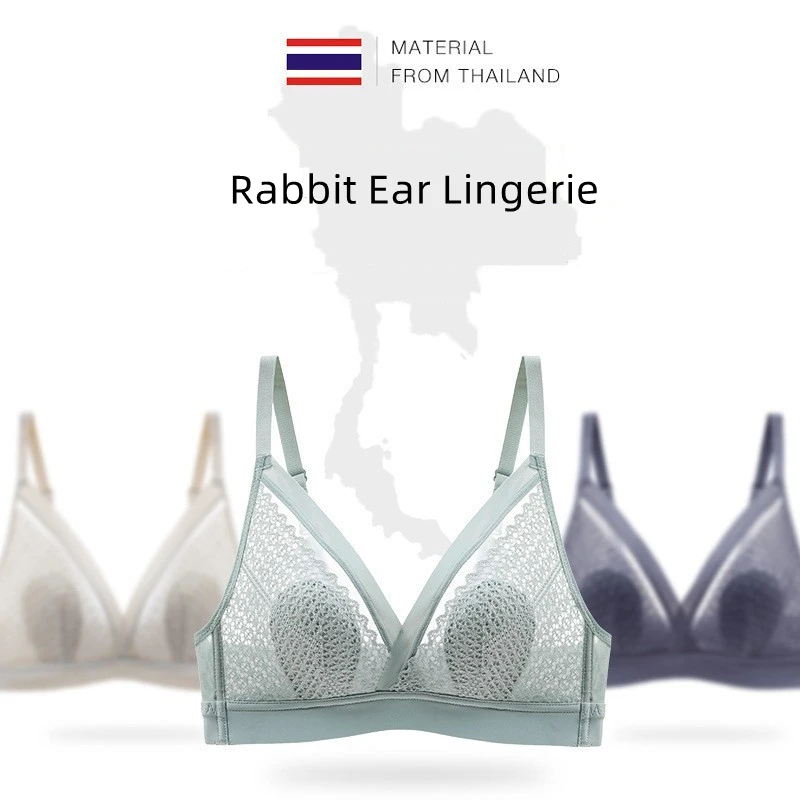 Women Rabbit Bra Push Bra Rabbit Ear Push Underwear Sexy Rabbit