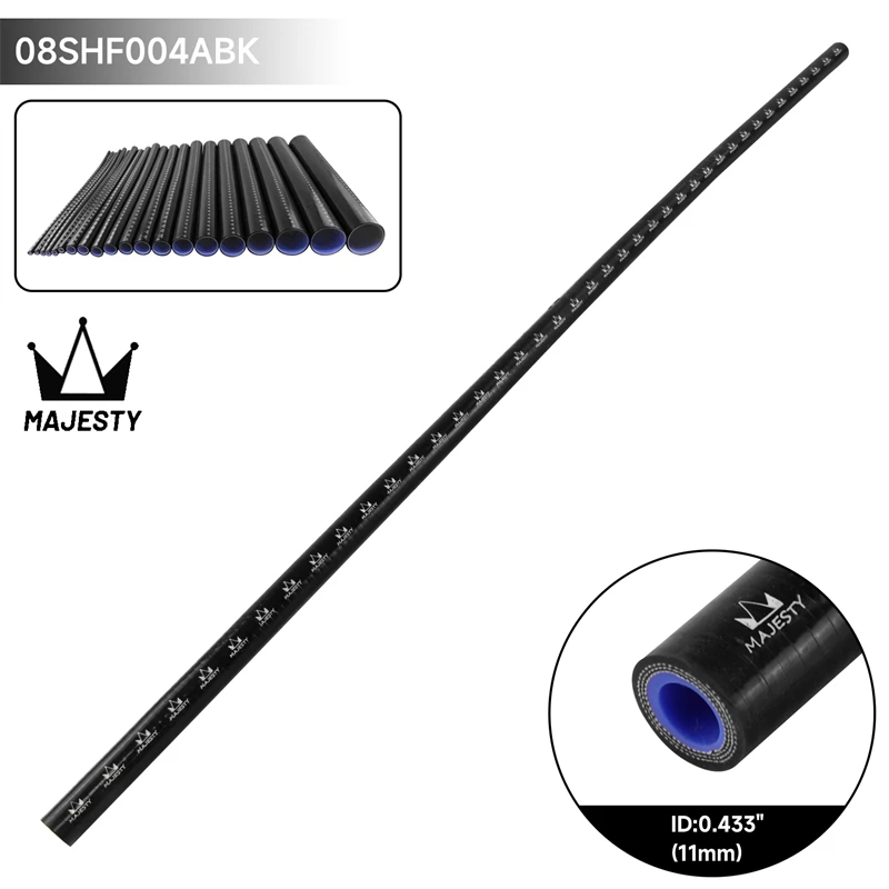 

1 шт., силиконовый шланг, 11 мм, 0,43 дюйма, 16 мм, 0,63 дюйма