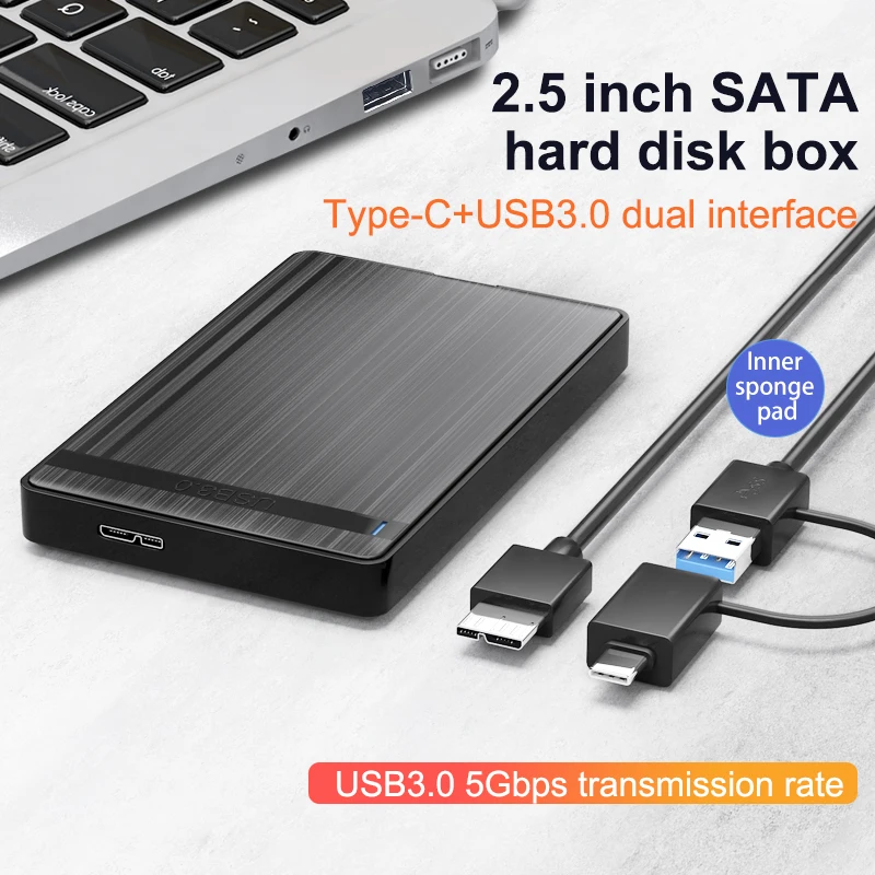 Case HD SSD SAN ZANG MASTER - USB 3.0 SATA III 2.5 Polegadas