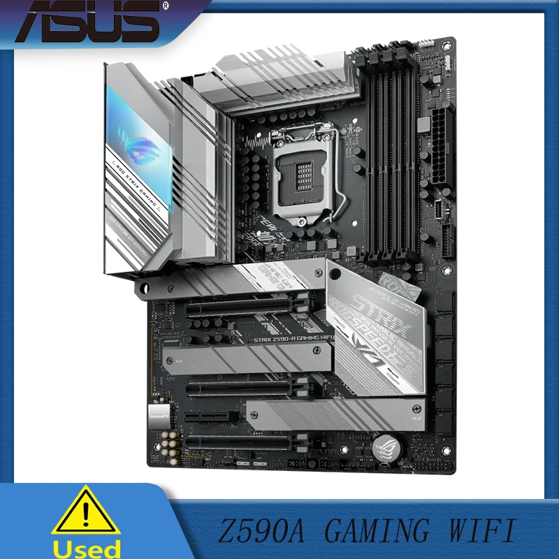 ASUS ROG STRIX Z590-A ゲーミング WIFI マザーボードソケット LGA1200