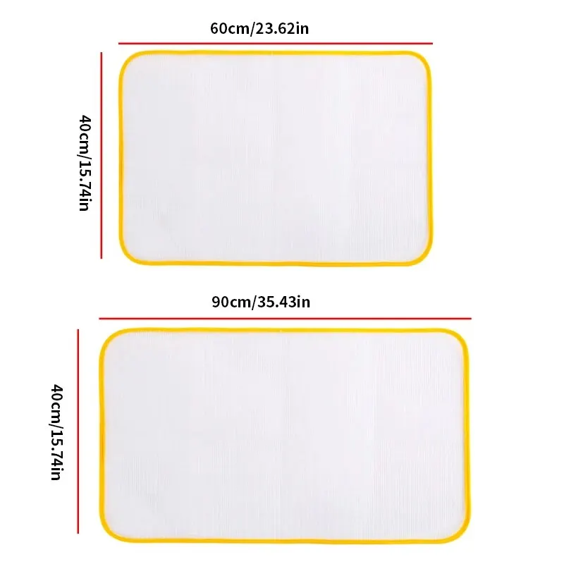 Ironing Protection Pad Ironing Pad High Temperature Resistant Heat Insulation Ironing Cloth Clothes Protection Pad Random Color Home Mesh Board
