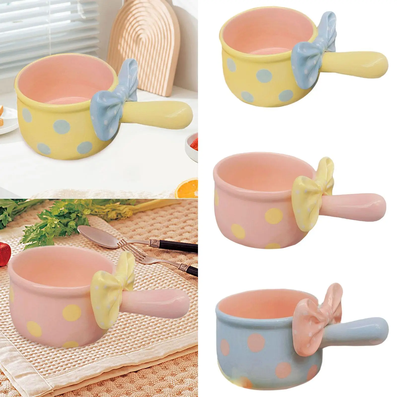 Soup Bowl with Handles 600ml Nordic Noodle Bowl for Chilli Salad Beef Stew Soup Bowl with Handles 600ml Nordic Noodle Bowl for Chilli Salad Beef Stew