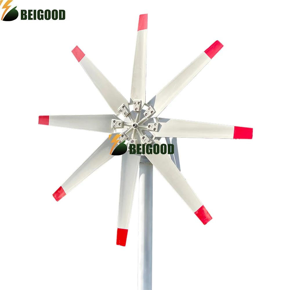 

3000W Horizontal Windmill With MPPT Controller 3KW 12V 24V 48V Alternator Free Energy Wind Turbine Generator For Home Farm