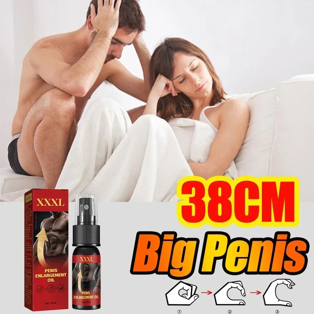 Penis Enlargement Oil sex Spray Permanent Penies Thickening Growth Massage Oil Big Dick Enlarge For Men Cock Increase
