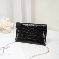 Sac de soirée en or et argent pour femmes, pochette élégante à la mode pour Banquet, sacs à bandoulière avec chaîne, bourse de luxe, sacs de fête de mariage, portefeuille 4