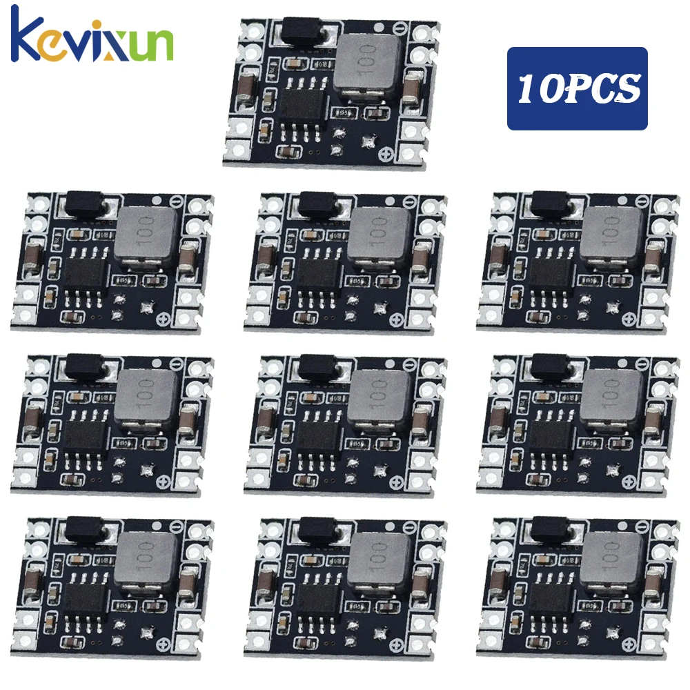 10 Pz Dc-Dc 3A Buck Step-Down Modulo Di Alimentazione Mp1584En 5V-12V 24V A 5V 3.3V 9V 12V Uscita Fissa Per Arduino Sostituire Lm2596
