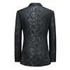 S-5XL High quality Men's fashion handsome Everything Business Everything Spring jacquard casual suit single West coat 4