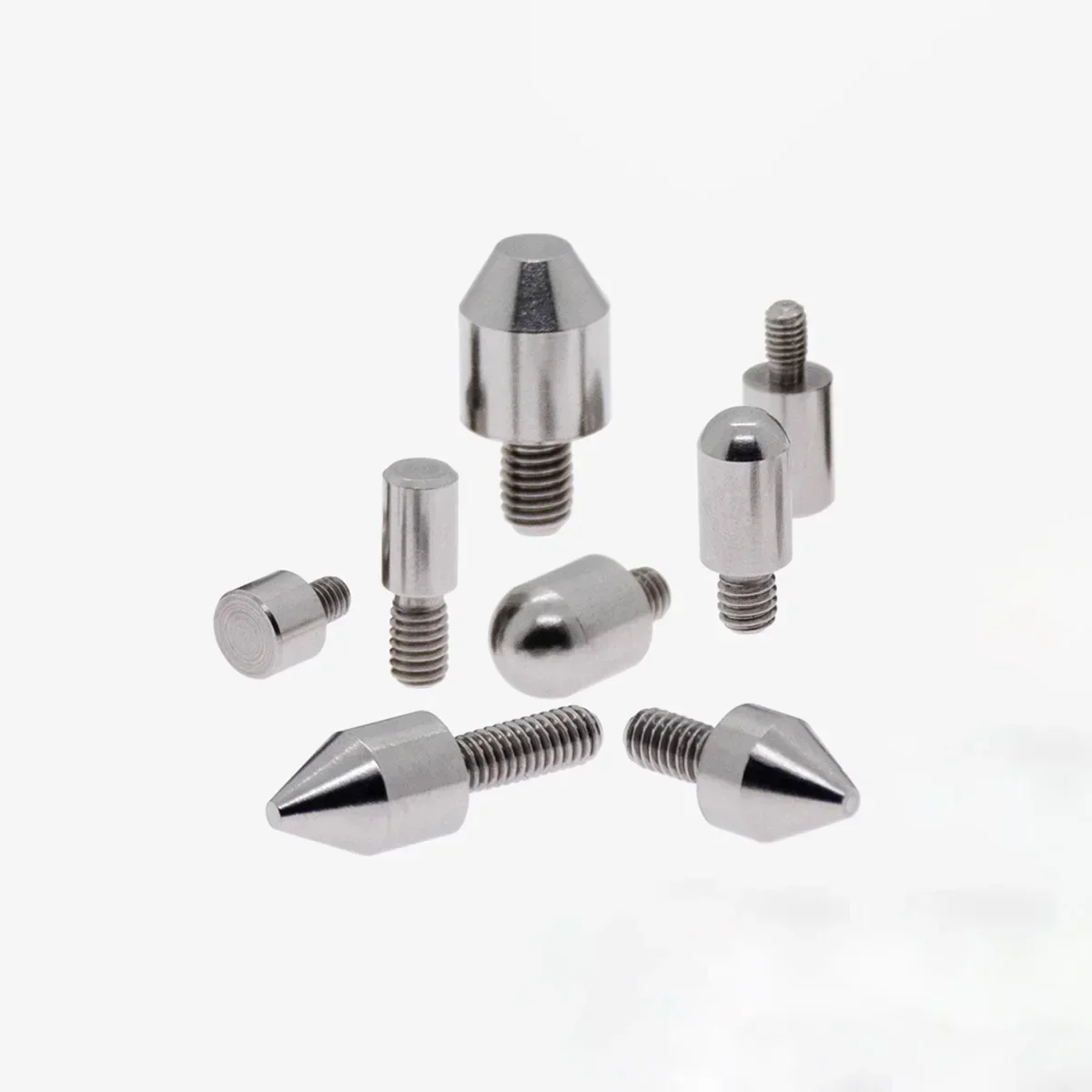 External Tooth Pin/Round Head Flat Pointed Positioning Pin/External Tooth Positioning Column