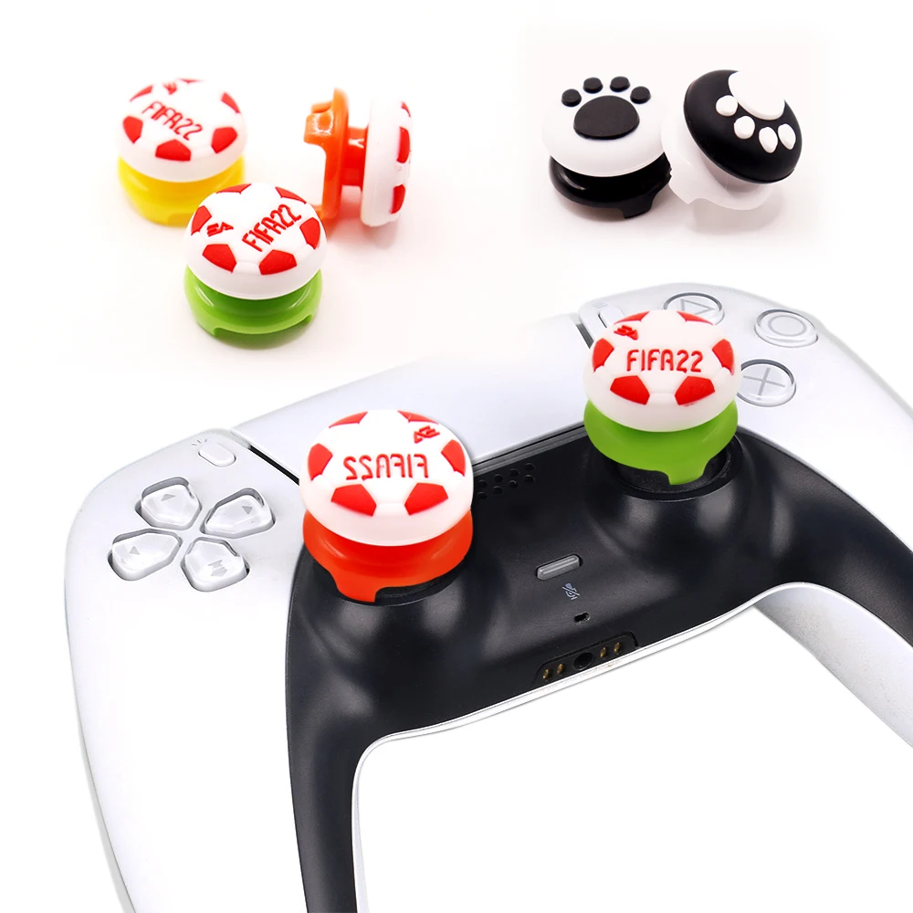 2 Pezzi Ps5 Thumbstick Grips Caps 3D Height-Cap Grips Per Ps4/Ps5/Xbox Controller Accessori Thumbstick Grip Caps Cover