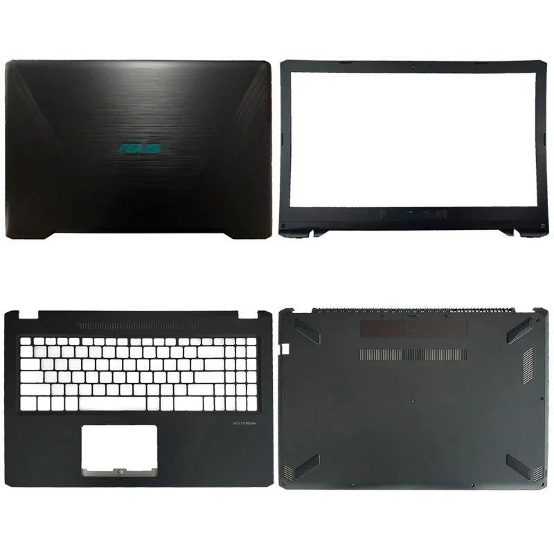 

Для asus yx570 x570 yx570z yx570zd yx570ud fx570ud, портативная задняя крышка с ЖК-дисплеем/передняя рамка/Подставка для рук/Нижняя крышка