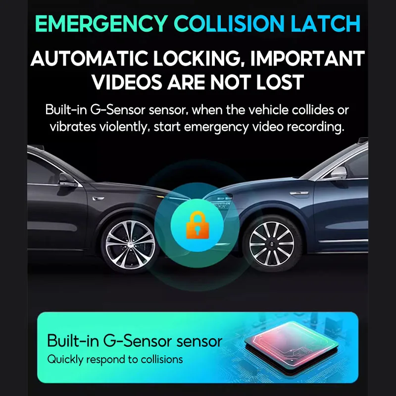 4K Ultra HD Dash Cam Night Vision 170&deg; Wide Angle Dash Camera 2.4G Wifi Smart Connectivity Drive Recorder Car DVR