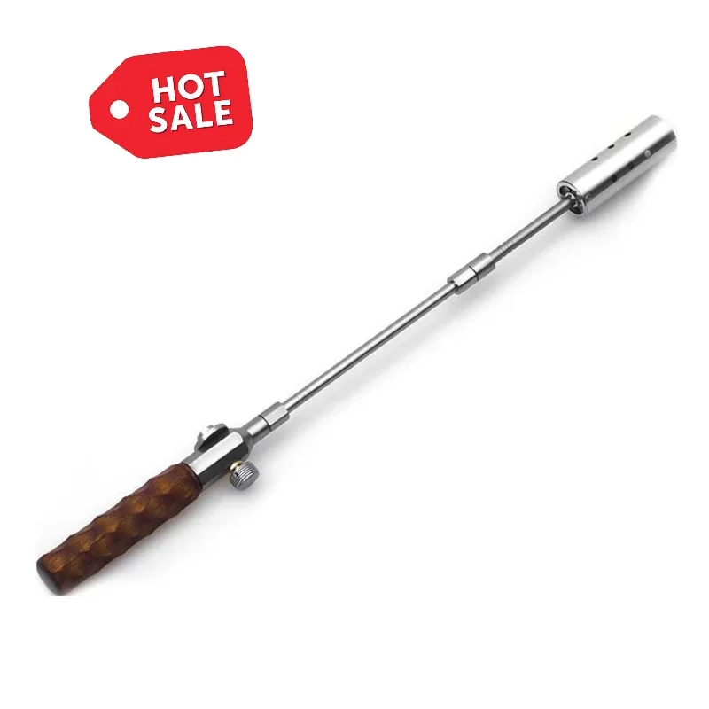 

12000kcal 360 Degree Rotating Hand-Held Butane Gas Torch Burning Pig Hair Burner Flame Gun Gas Torch WITH Camping BBQ