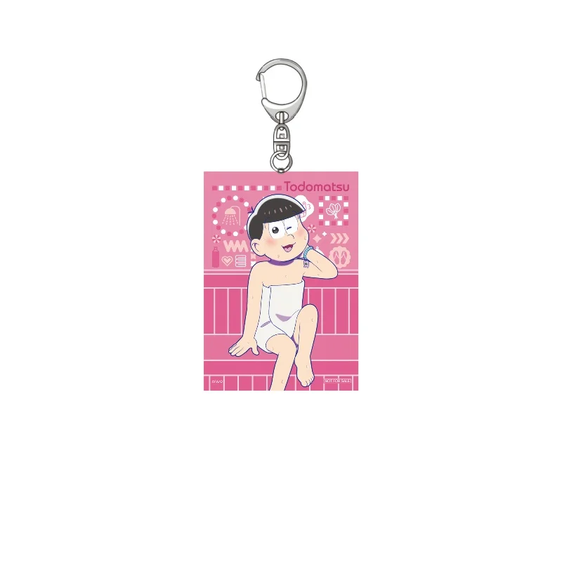 Anime Osomatsu-san Cartoon Figure Keychain and Bag Charm