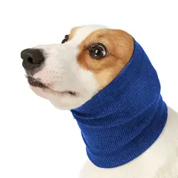 Cozy Noise-Reducing Dog Grooming Earmuffs (Royal Blue L)