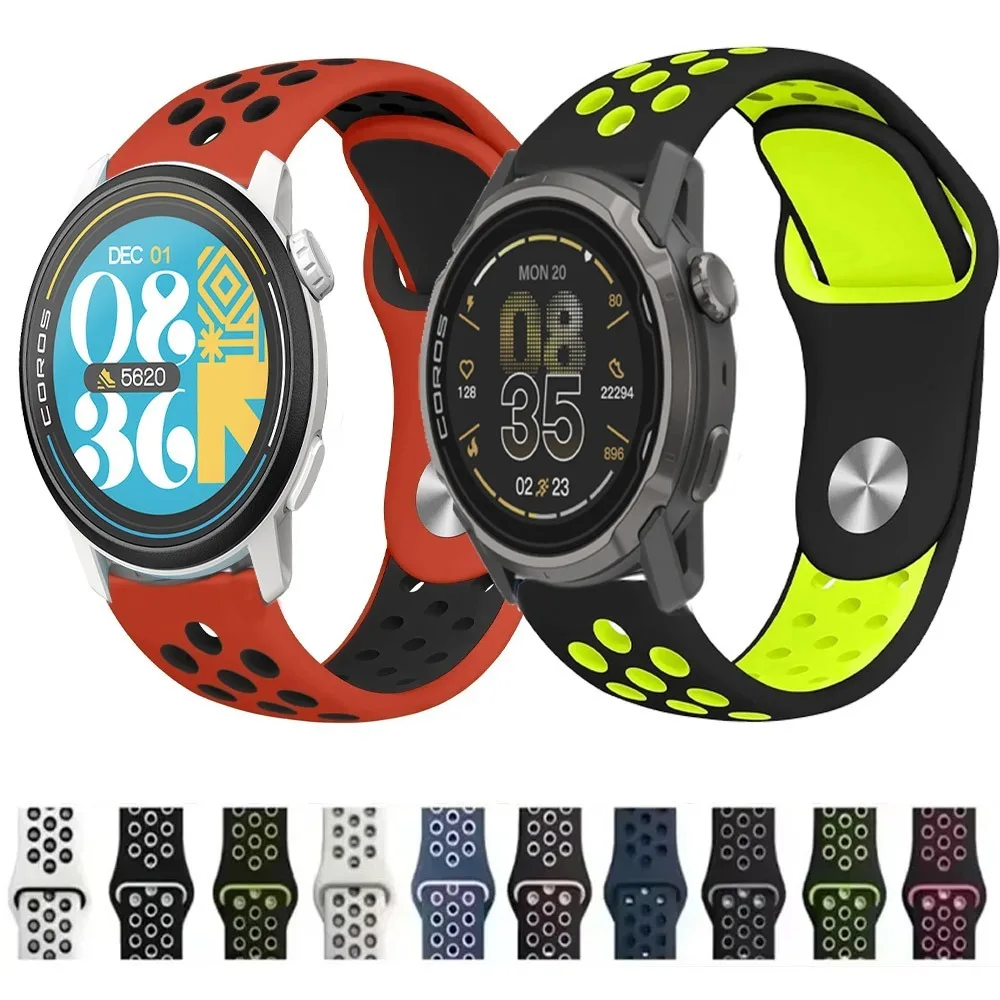 Silicone Replacement Watch Strap - Comfortable and Versatile Band in Multiple Sizes