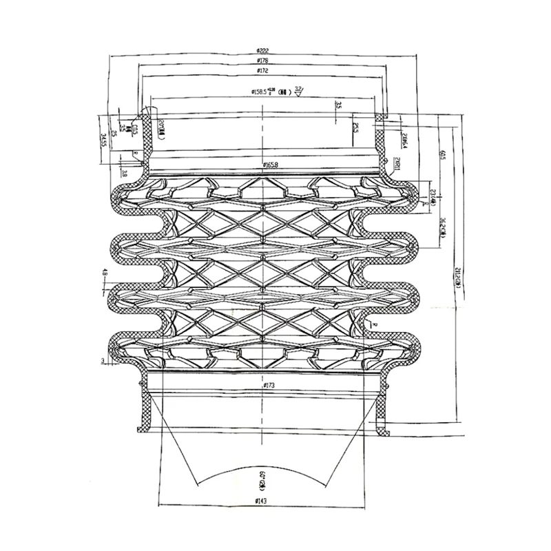 Compactor Bellows,Rammer Bellow For Mikasa MT-74F MT70 MT70H MT75 MT85 MT85H MTX80 MTX90 ,160Mm TPU Rammer Bellow