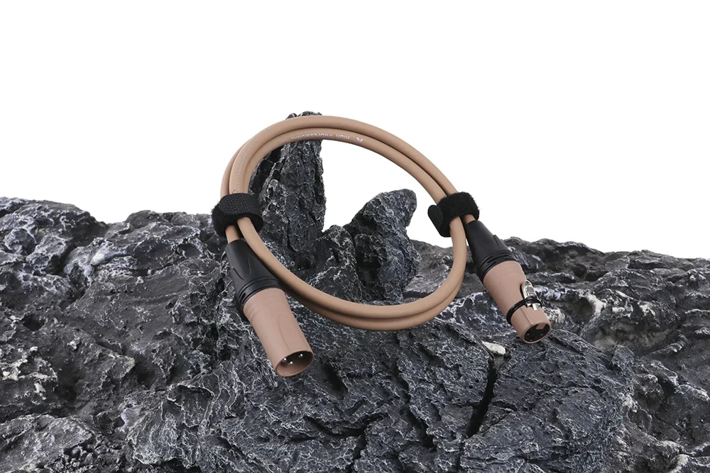 XLR-Kabel, 3-poliger Stecker auf Buchse, Kanonen-Mikrofonleitung für Pro-Aufnahmen, Verlängerungskabel, symmetrischer XLR-Mixer, Lautsprecher, Verstärker, Live – Detail 12