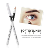 Waterproof White Eyeliner Pencil Quick-Dry Long-Lasting No Blooming Eye Liner Pen Professional Woman Makeup Beauty Cosmetic Tool 1