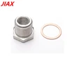 Exhaust O2 Oxygen Sensor Spacer Reducer Adapter M18 x 1.5mm to M12 x 1.25mm 6