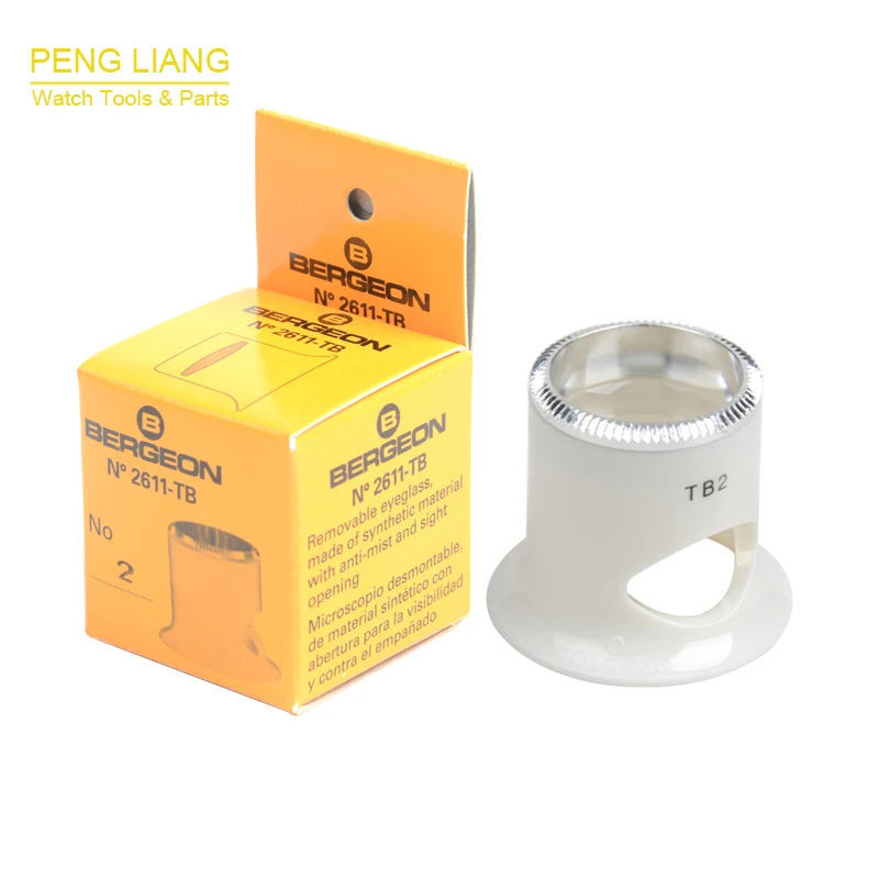 Lente D'Ingrandimento Originale Bergeon 2611-Tb Eye Loupe 5X, Strumenti Per Orologiaio, Strumento Per Orologi