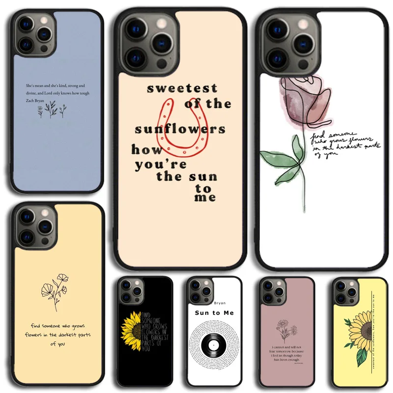 Custodia Per Telefono Sun To Me Per Iphone 14 15 13 12 Mini Xr Xs Max Cover Per Apple Iphone 11 Pro Max 6 8 7 Plus Se2020 Coque