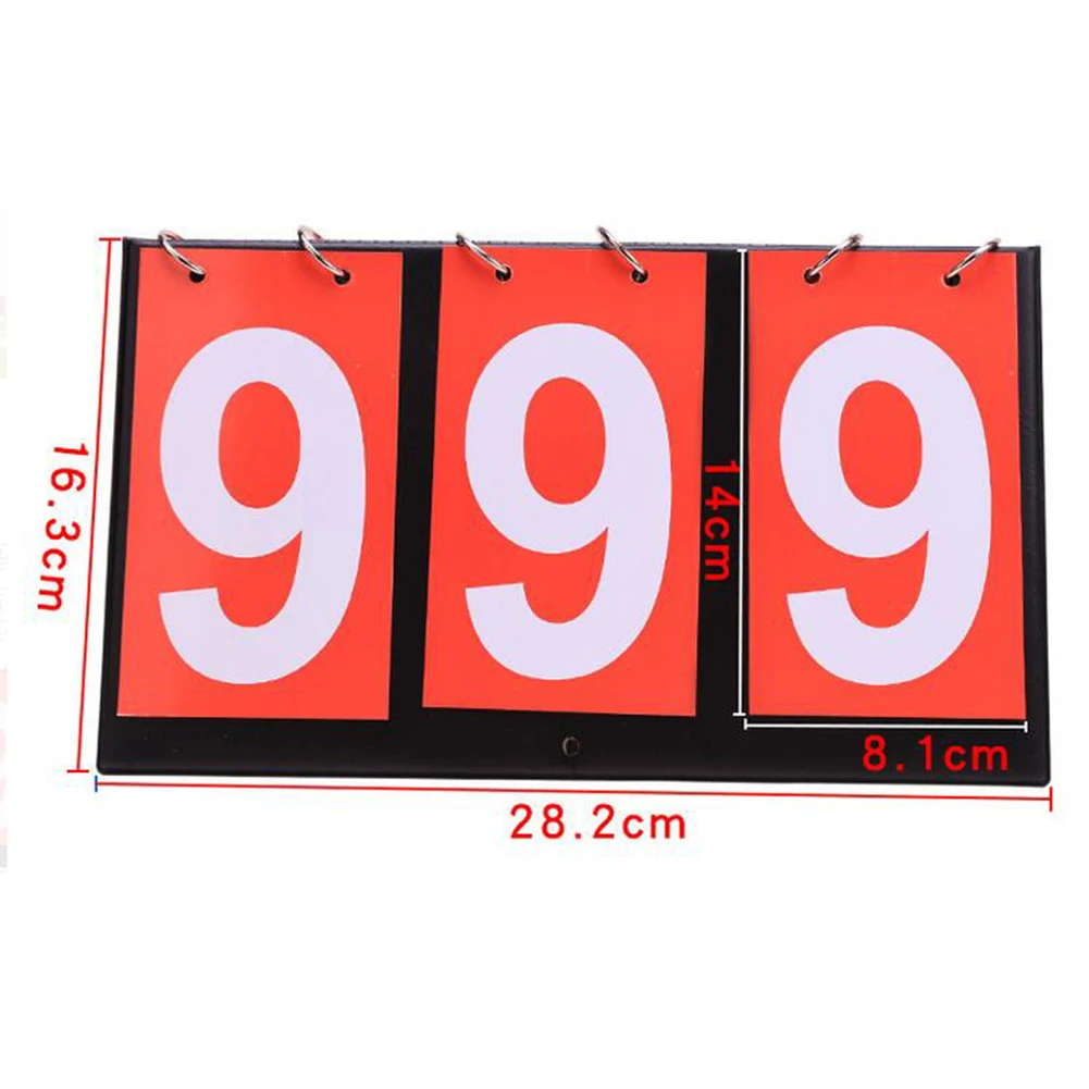 2/3/4 Digit Scoreboard Multifunctional Turn Points Board Tabletop Sports Scoreboard Football Volleyball Basketball Badminton