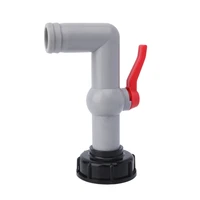 Переходник для бака IBC, фитинги для клапанов S60*6, грубая резьба до 1/2 3/4 1 дюйма, соединители для резервуара для воды, аксессуары для садового шланга — изображение 2