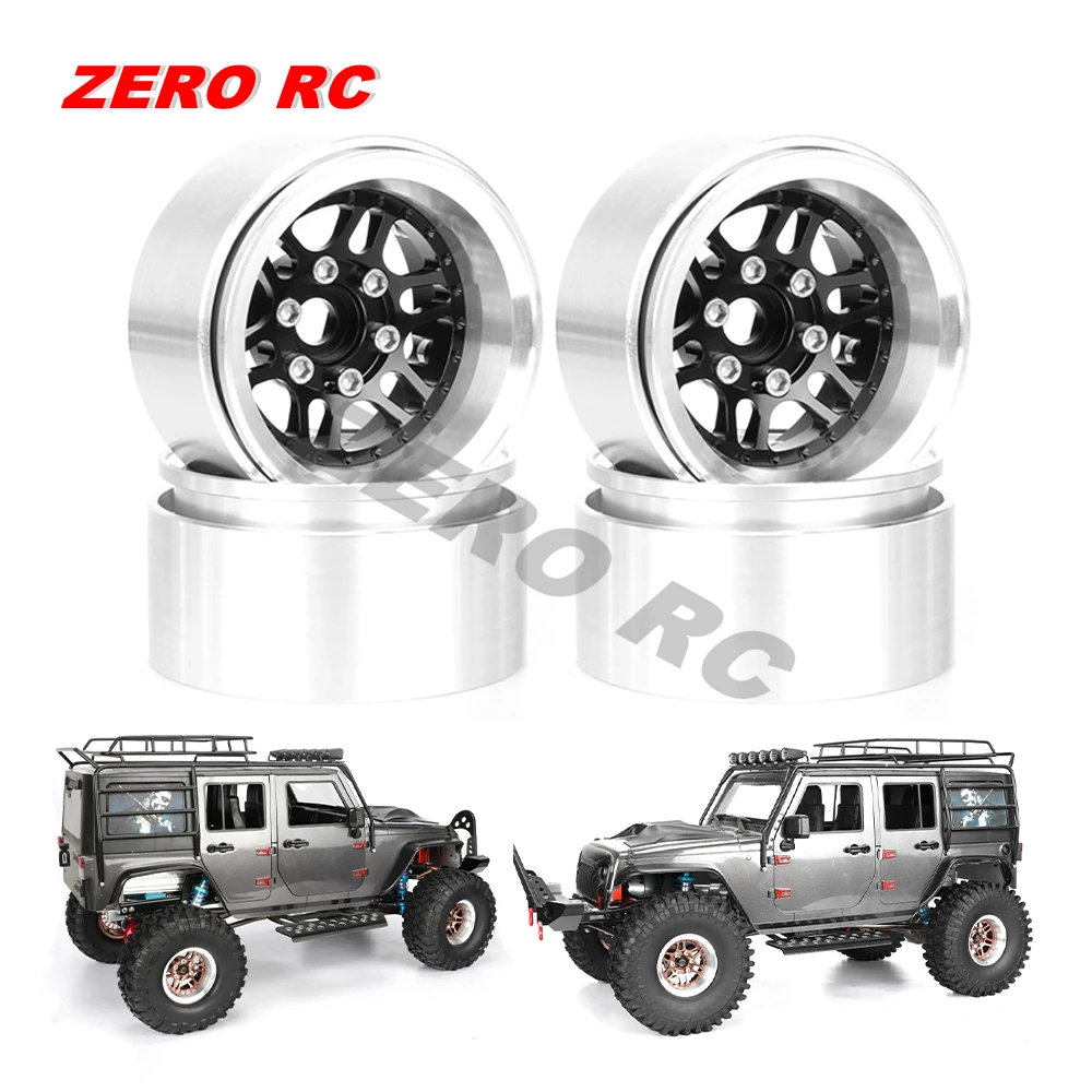 Cerchi In Metallo CNC 1.9 Beadlock Per Crawler TRX4 SCX10 &ndash; Offset -10mm