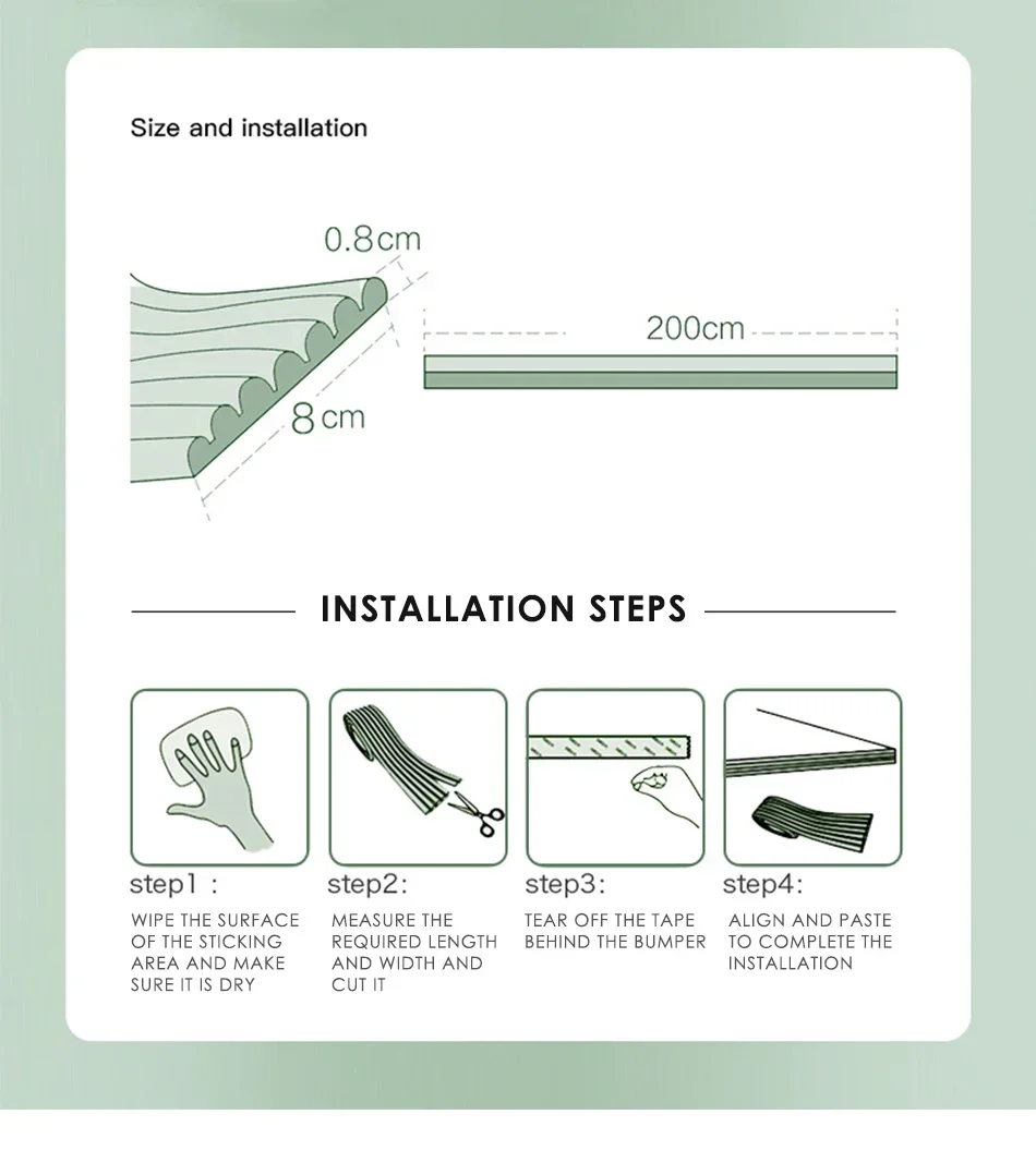 Baby Safety Foam Edge & Corner Protector Strip