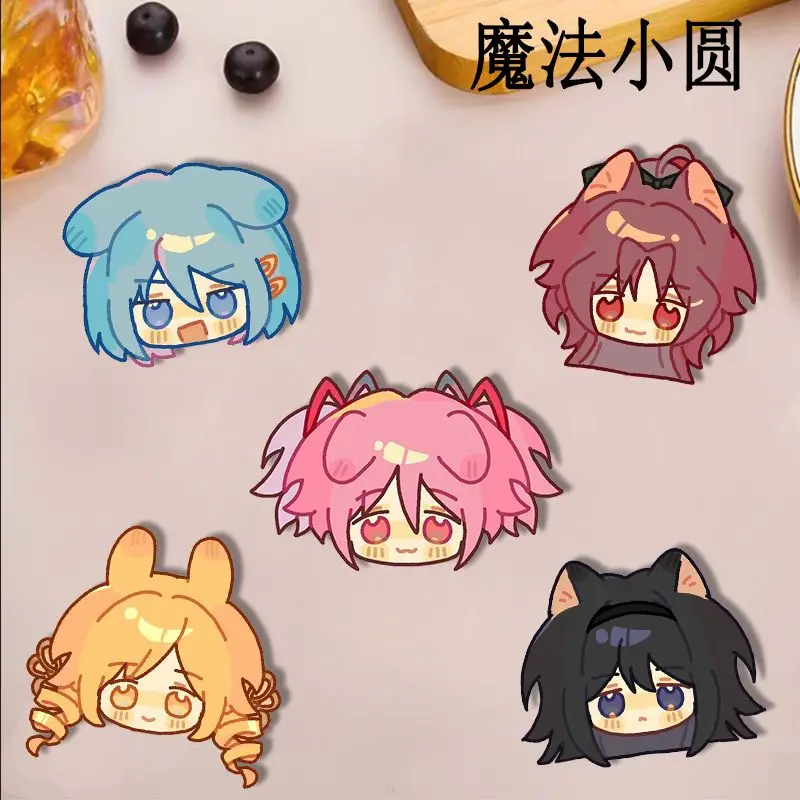 

Kaname Madoka значки заколки аниме Волшебная девушка брошь модные броши для косплея школьный рюкзак подвеска аксессуар для одежды подарок