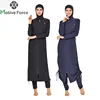 3PCS Muslim Modest Burkini Femmes Swimwear Swimsuit For Women Abayas Hijab Islamic Long Sleeve Full Cover Ups Swimming Suit Swim