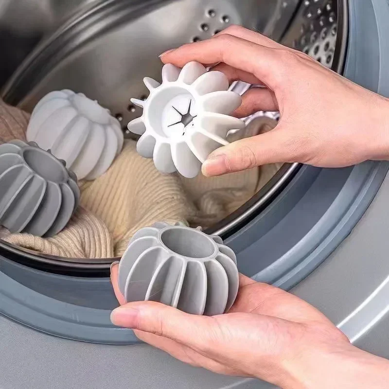 3PCS Household Decontamination Shrink-Proof Drum Washing Machine To Prevent Tangles Magic Cleaning Ball Reusable