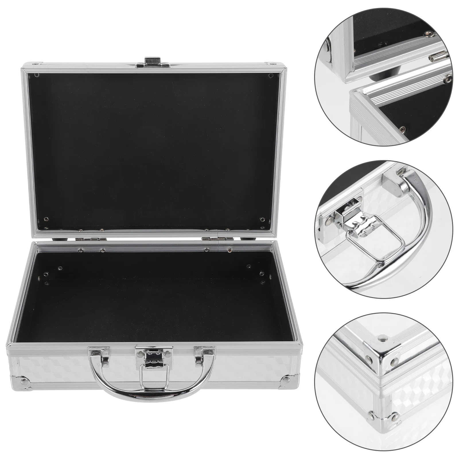 

Multi-purpose Case Portable Aluminum Alloy Medicine Box Carrying Case Tools Container