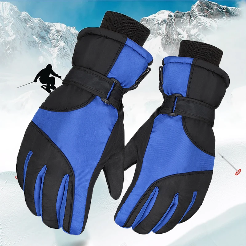 Winter Men Ski Gloves Touch Screen Waterproof Thermal Motorcycle Cycling Skiing Gloves Keep Warm Windproof Snow Gloves Mittens woman ski gloves winter waterproof cold warm gloves mobile phone touch screen snow gloves motorcycle cycling adjustable mittens