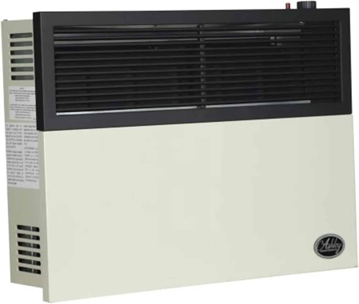 17000 BTU Direct Vent Liquid Propane Wall Mounted Heater with Piezo Lightning Safety Pilot and Built in Regulator Cream