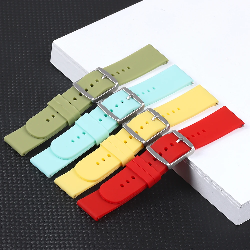 Braccialetto Sportivo In Silicone Morbido Da 20Mm Per Cinturino In Gomma A Sgancio Rapido Swatch Moon Planet Series Per Cintura Impermeabile Omega