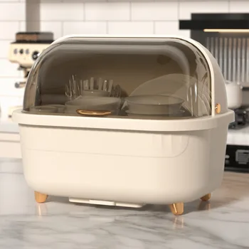 바닥 주방 찬장 선반 접시 보관함, 식기 건조 랙, 배수구 휠 정리함, 가정 용품, 과일 그릇