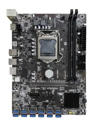 Placa base de ordenador B250 12 PCIe a usb3 0, ranura para tarjeta gráfica 1151, interfaz DDR4 generación 8p 6p