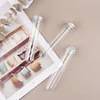 1X lab 30/40/60/80/100ml PET test tube bottle transparent cylindrical plastic refillable bottle for Mask candy data line jars 6