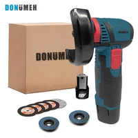 DONUMEH 12V Brushless Cordless Mini Angle Grinder Portable Grinding Metal Polishing Cutting Machine Lithium Battery Power Tool 1