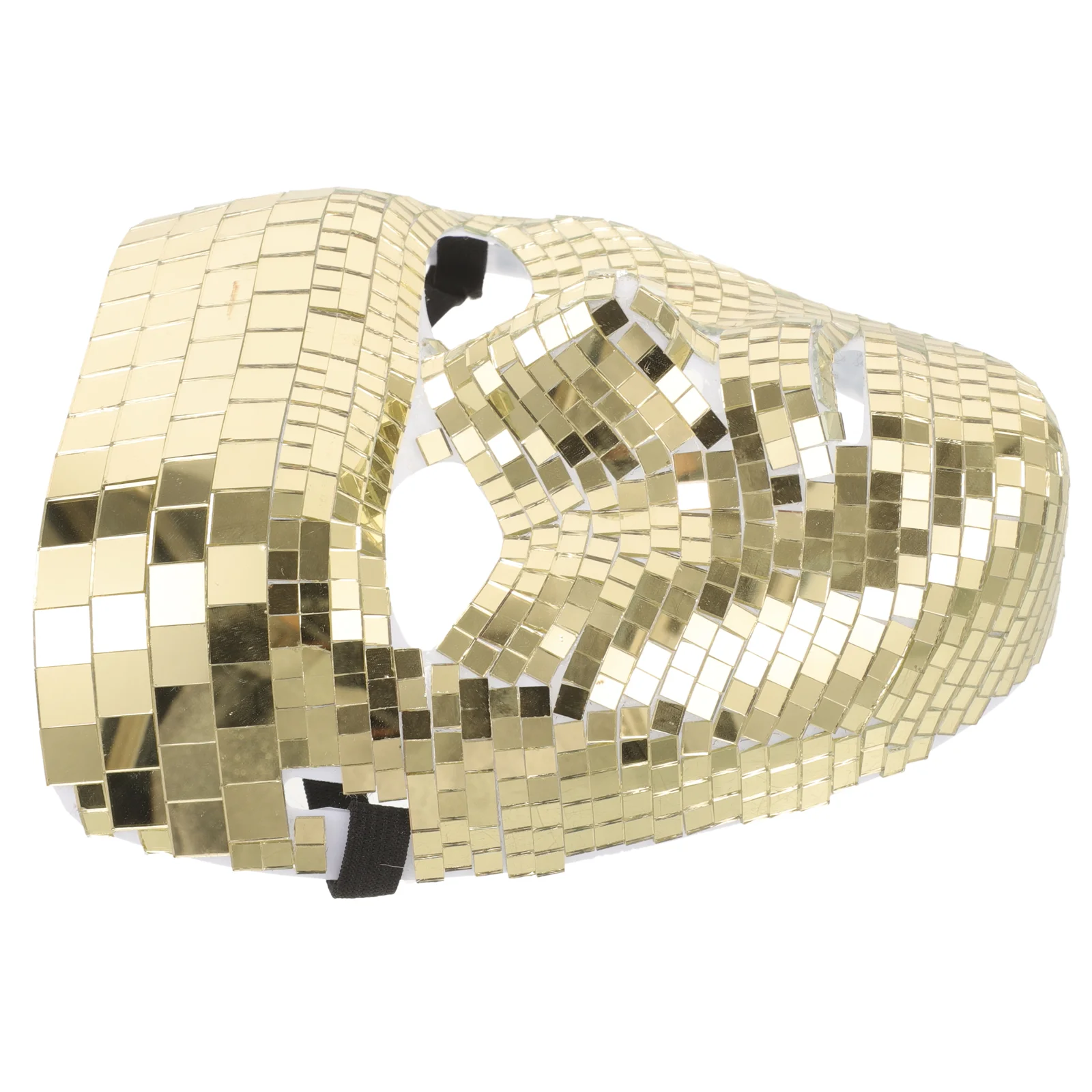 

Mirror Flash Mask Halloween Masks Cosplay Props Disco Women for Party Glitter Carnival Masquerade Miss